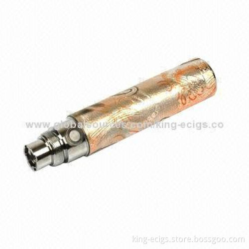 Fashionable Floral Designs Electronic Cigarette Battery, KE-EGO-Q with 650/900/1,100mAh